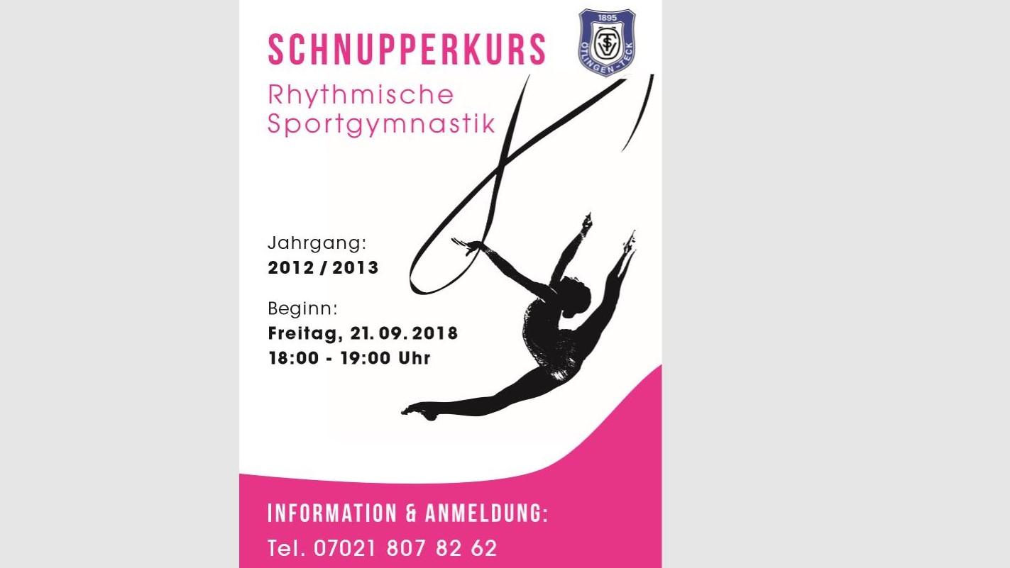 Neuer Schupperkurs ab September Neuer Schupperkurs ab September
