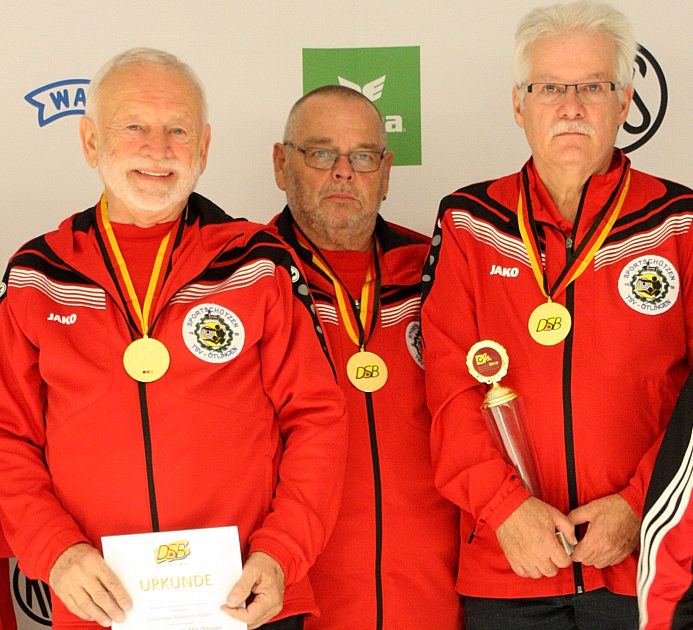 v.l. Siegfried Haufe, Karl Riek und Herbert Rieke
