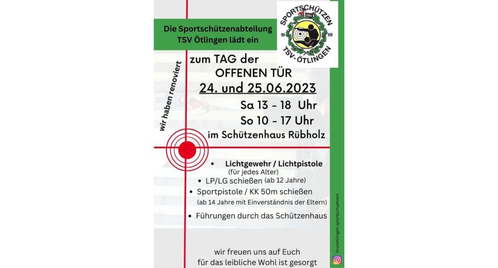 Tag der offenen Tür Tag der offenen Tür